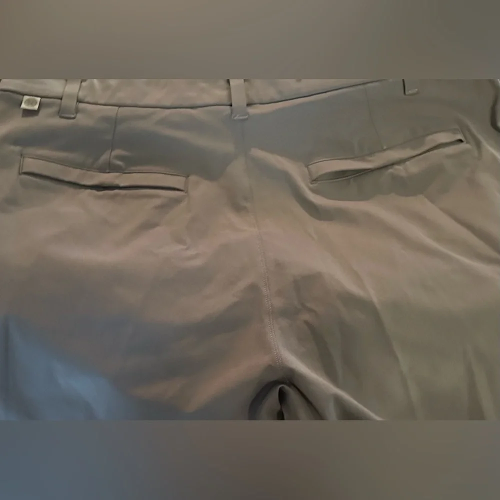Lululemon Men's ABC Pants Gray Size 36 Classic Fit Stretch Casual Golf